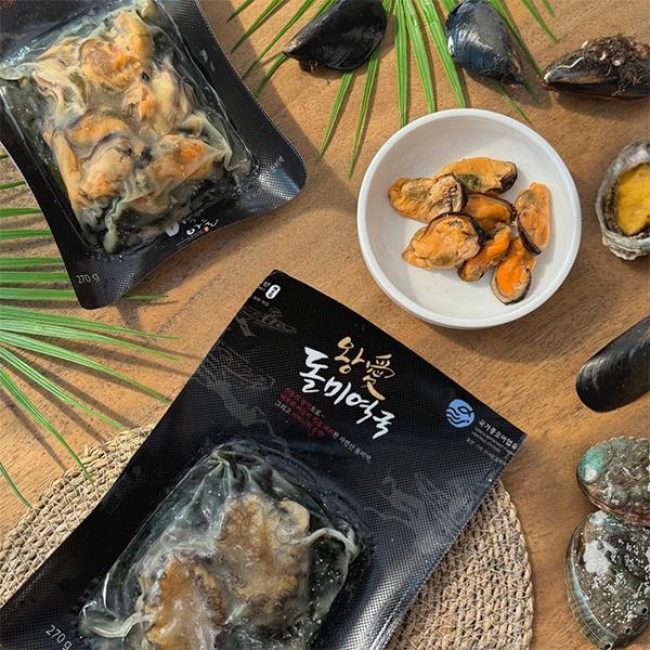 [왕애]돌미역국(홍합+전복) 270gX각 1/2팩