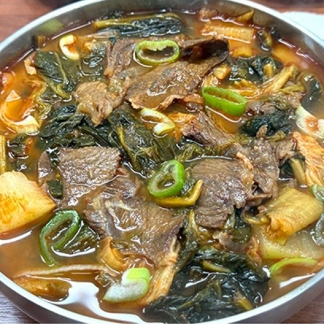 [청년축산]가마솥 얼큰 우거지 소고기국밥 3.15kg (630g*5팩)
