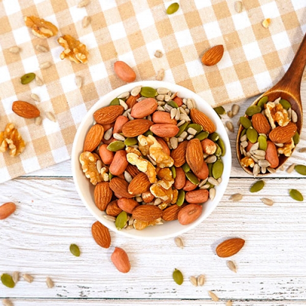 ★신선위크★ 방앗간아이 견과류 400g 5종류 볶은아몬드, 볶은땅콩, 호두, 호박씨, 해바라기씨