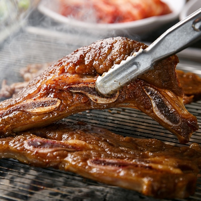 [에이징그라운드]호주산 청정우 특제양념 LA갈비 800g