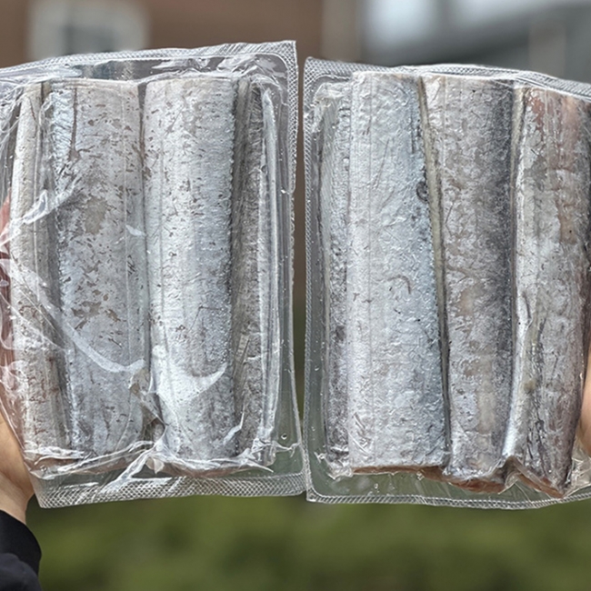 어촌직송 남해 먹갈치 6팩(12마리) 1.6kg 내외