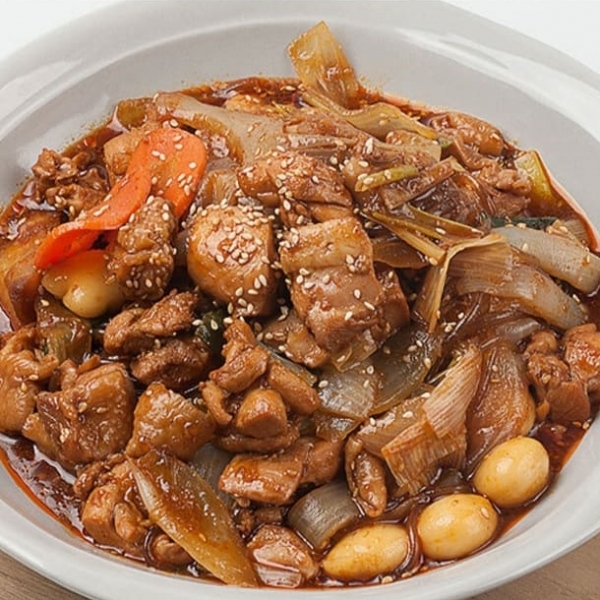 [산앤들]안동식 쪼림닭 1.2kg (600g x 2팩)