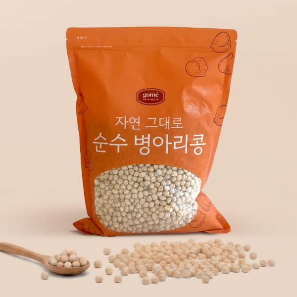 ★주말특가★ [2kg/저지방고단백 영양밸런스] 고르네 순수 병아리콩
