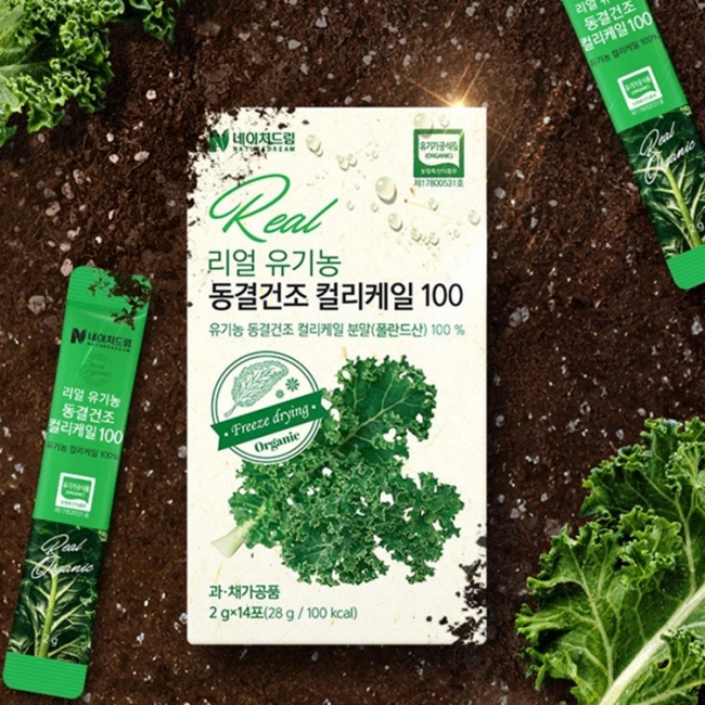 [네이처드림]리얼 유기농 동결건조 컬리케일100 2박스