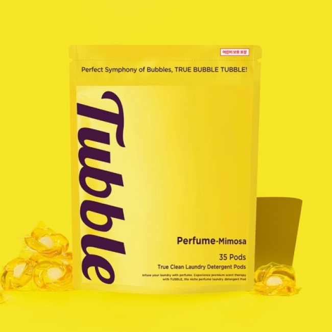 [Tubble] 트루클린 캡슐 세탁세제 35P 아쿠아블루/퍼퓸미모사/퍼퓸그라스