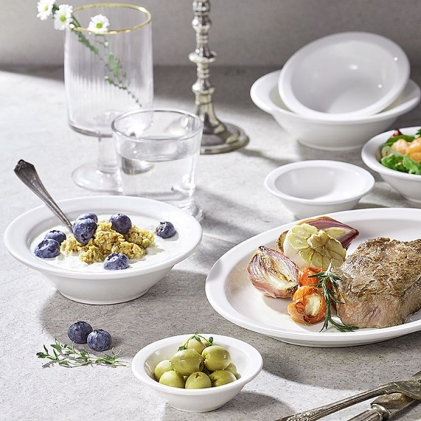 [로슬린]아로하 도자기그릇 플레이트세트 7P