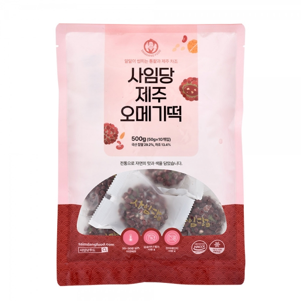 [사임당푸드] 제주 오메기떡 50gx10개입