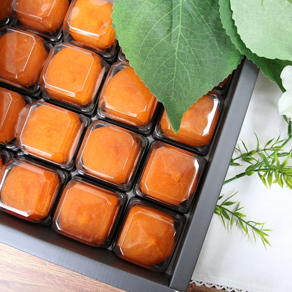 씨없는 청도 곶감 반건시 선물세트 10구/ 1구 개별 포장/ 보자기증정