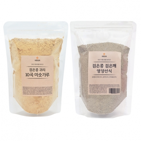 ★타임세일★무첨가 검은콩검은깨선식 미숫가루 식사대용