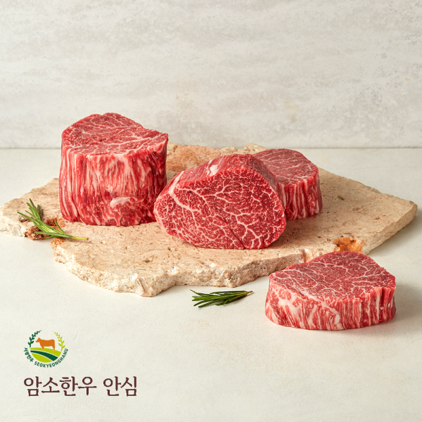 (농할) 1++ 암소 한우 안심 300g / 씨엔컴퍼니 미경산우 단품 시리즈
