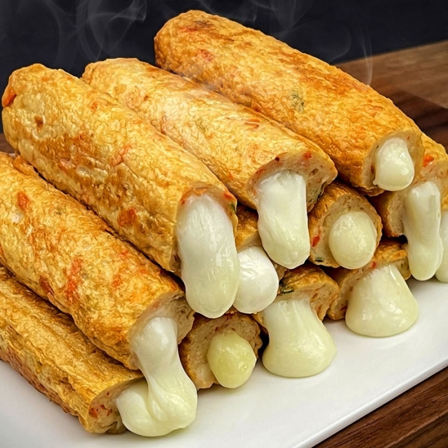 [오대복]국제시장 통 모짜렐라치즈 쌀어묵바 3종