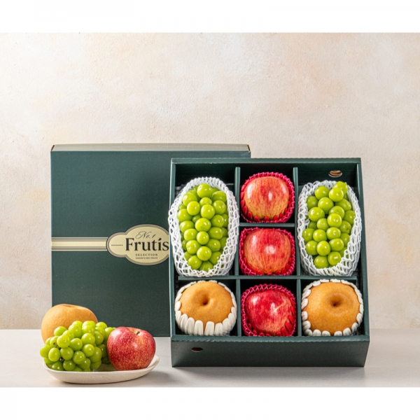 [설선물세트] 프리미엄 과일 혼합 선물세트 사과 샤인머스켓 배