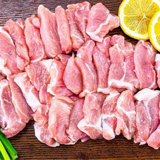 신선직송 냉장 한돈 뒷고기모둠 1kg/2kg