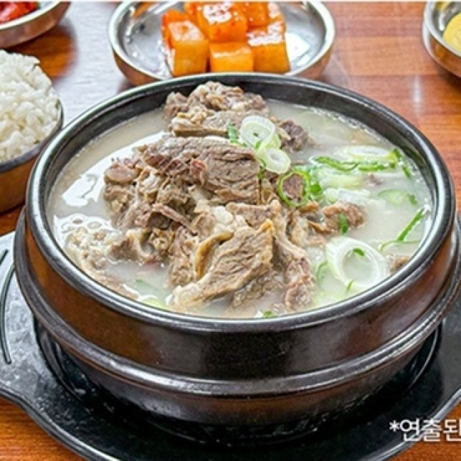 [다를별]가마솥 도가니사골 소고기곰탕 1.2kg (400g x 3팩)