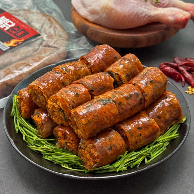 [귀빈정]화끈한 매운맛 수제 불닭순대 500g