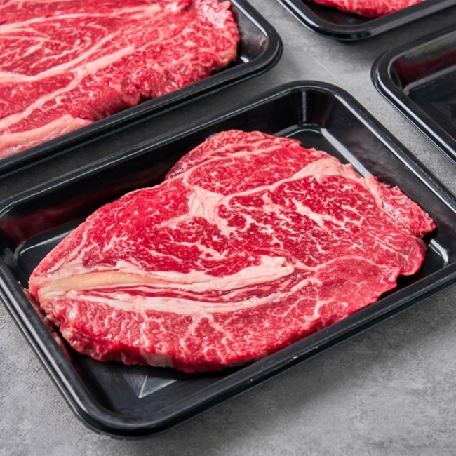 [청년축산]국산 냉장 1등급 꽃등심 소고기 200g