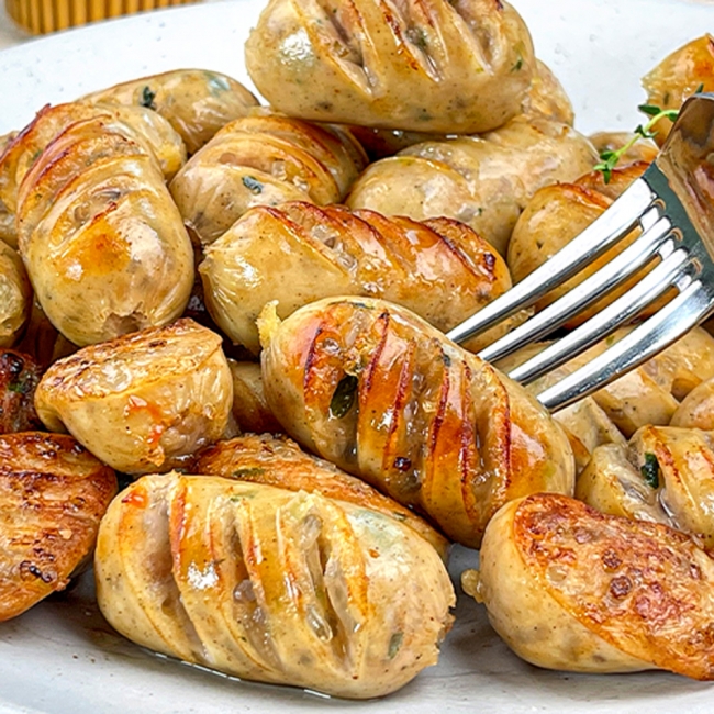 [귀빈정]국내산 돼지고기 만두 쏙 소시지 *3+1추가할인