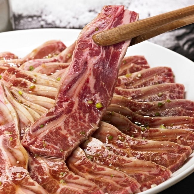 [에이징그라운드]살이 많은 LA갈비 선물세트 1kg