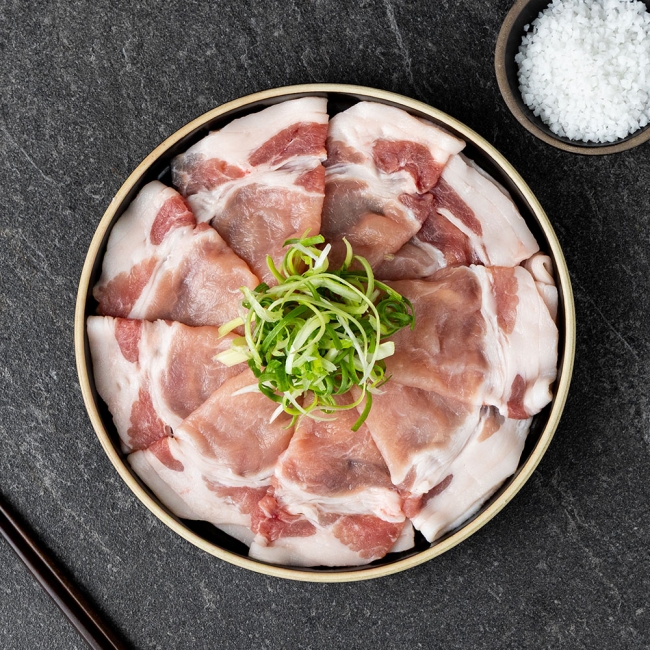 신선배송 1+ 한돈 대패식돈차돌 500g