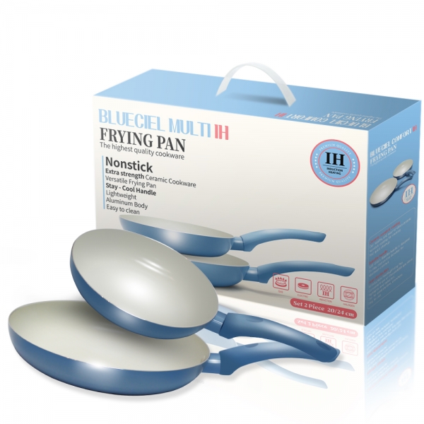 [이노쿡]블루씨엘 멀티 IH 후라이팬 2종