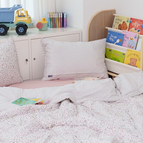 ★주말특가★ 심플 모달+알러지케어 잔잔한 숲 속 패턴 미로 사계절 차렵이불 이불+베개커버+패드 침구 세트