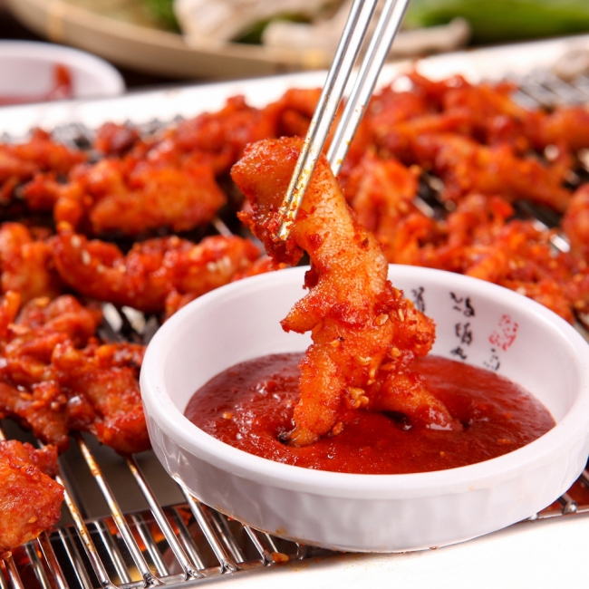 [임꺽정]매콤이불닭발 350g/별난닭발 300g 국내산