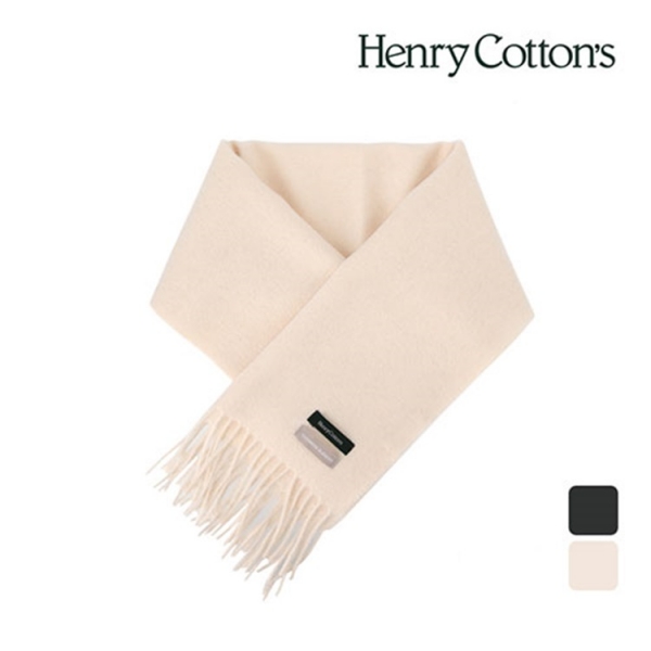 [헨리코튼]HC 머프 머플러 (모 90%, 캐시미어 10%) 백화점판매상품
