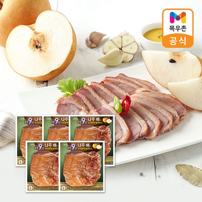 목우촌 주부9단 나주배 오리훈제 200gx3/5개