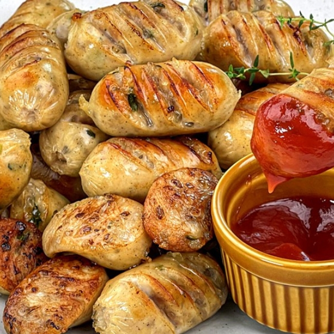 [귀빈정]국내산 돼지고기 만두 쏙 소시지 *3+1추가할인