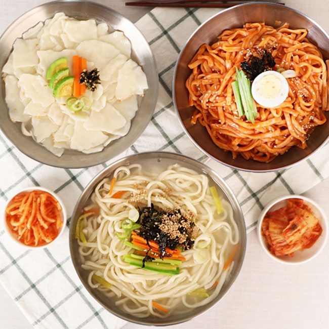 [홍두깨]생면 멸치칼국수 수제비 5인분/10인분