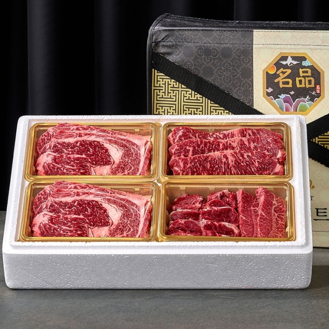 [청년농가]국내산 1등급 소고기 선물세트 800g/1kg (구이용)