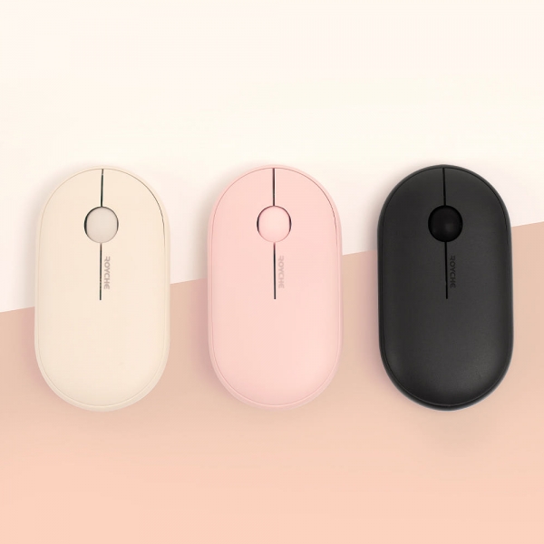 ★주말특가★[로이체] 무소음 슬림 무선 페블 마우스 RX-620