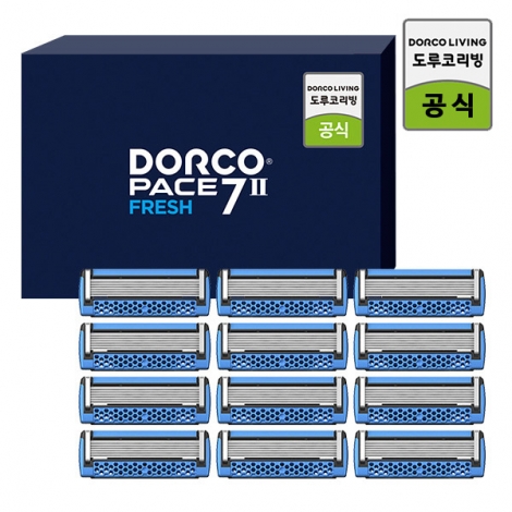 도루코 페이스7 면도날 12입세트