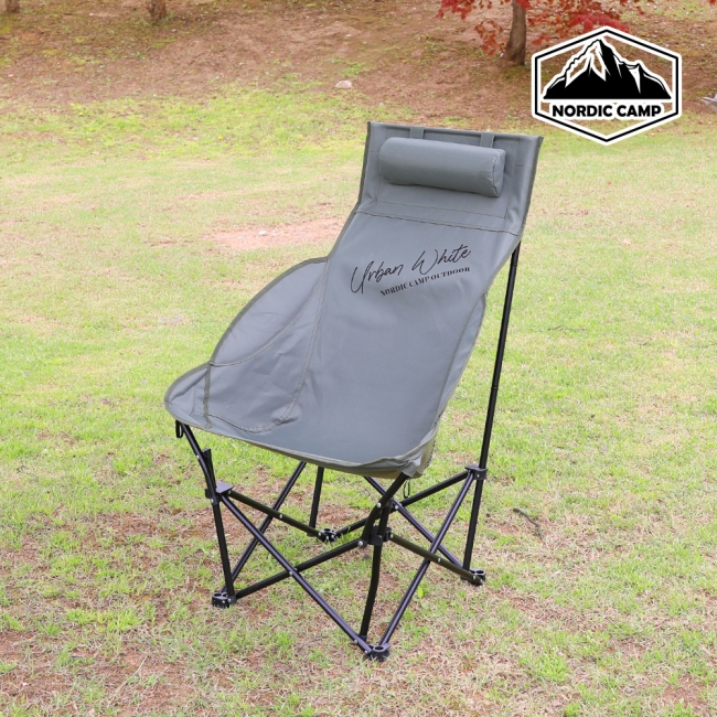 [노르딕 캠프] 스너그 체어 (카키-접이식) NOR-SC640