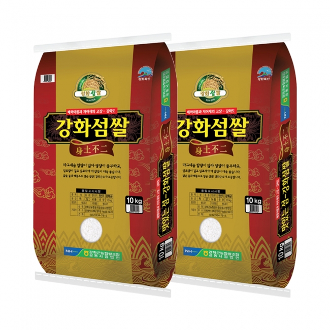 [25년햅쌀(상)][강화농협]강화섬쌀 10kg/20kg미곡