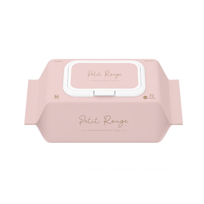 [쁘띠루쥬]프리미엄 물티슈 70평량 캡형 10팩