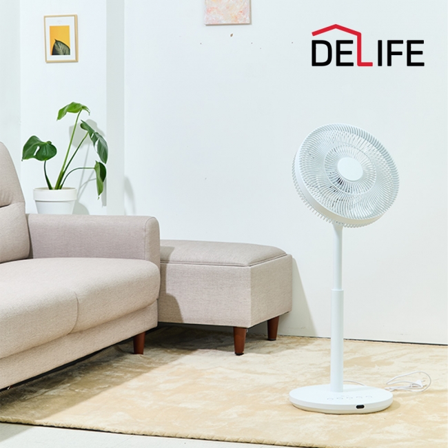 [디라이프] 에어 스탭 풋터치 선풍기(리모컨 포함) DLA-FT100C