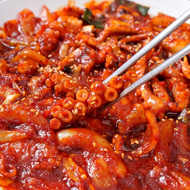 [임꺽정]낙지볶음 350gx2/3/4팩 외국산