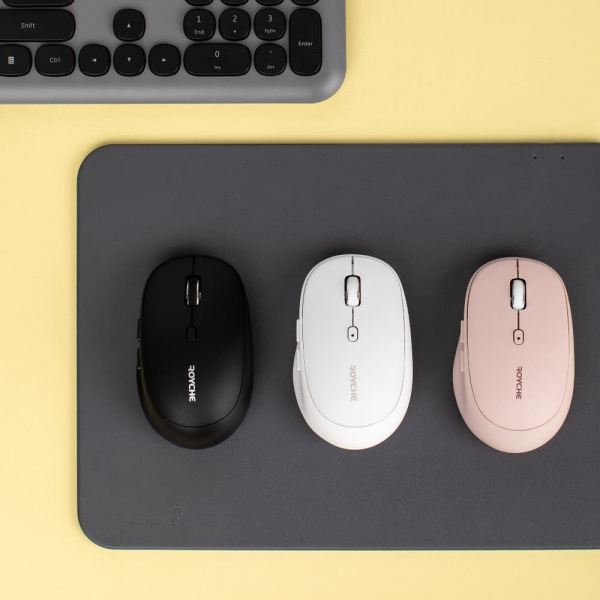 ★주말특가★[로이체] 멀티페어링 블루투스 저소음 무선 마우스 RX-700TR