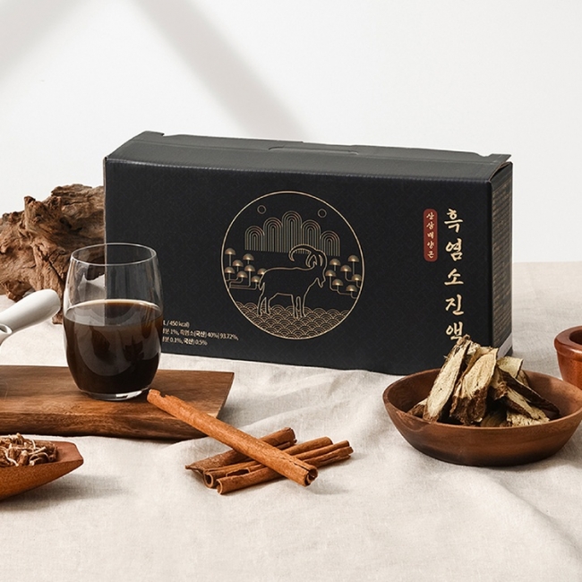 [유유제약]산삼배양근 국내산 흑염소진액 70ml x 30포