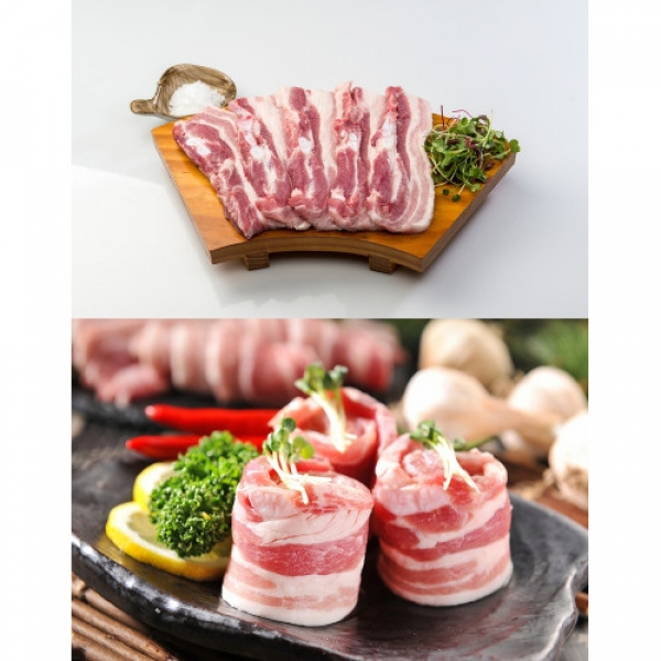 ★신선위크★ [영덕축산] 보성녹돈 오겹살 1.5kg 3kg + 생삼겹살(찌개용) 300g 공짜!