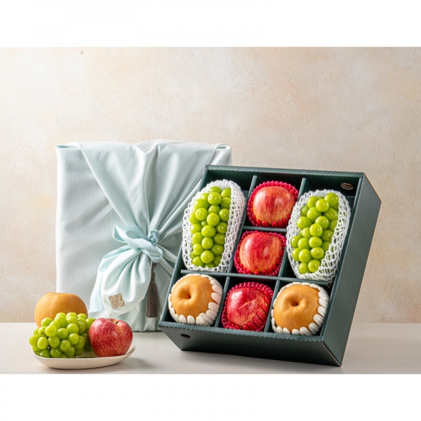 [설선물세트] 프리미엄 과일 혼합 선물세트 사과 샤인머스켓 배