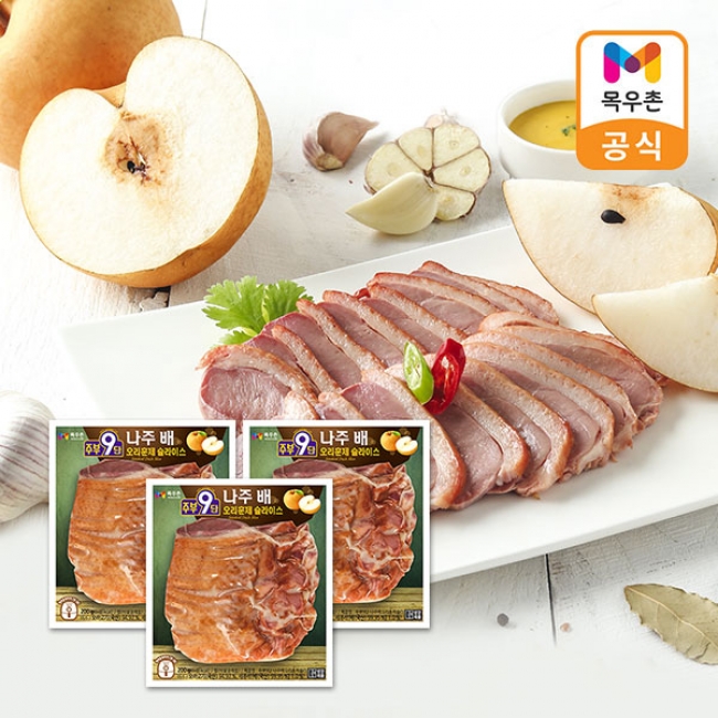 목우촌 주부9단 나주배 오리훈제 200gx3/5개