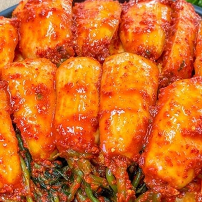 [여수담다]아삭아삭 수제 총각김치 2kg/4kg