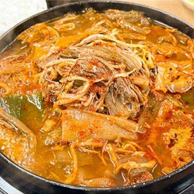 [온반]얼큰한 정통 쇠고기 육개장 1.2kg (600g x 2팩)