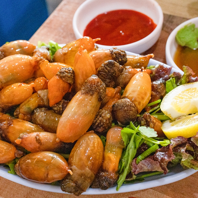 신선도착 통영 미더덕 500g/1kg