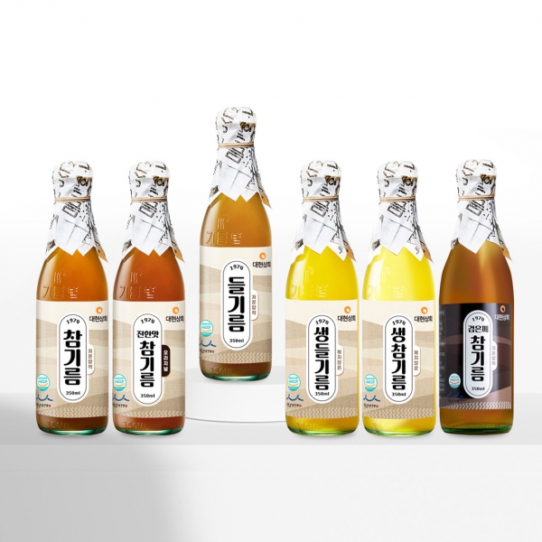 ★신선위크★ 대현상회 저온압착 햇참기름 햇들기름 검은깨참기름 350ml