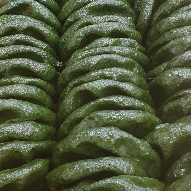 [리만월]제주 해풍 진한 쑥개떡 콩쑥개떡 1박스