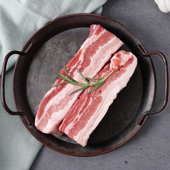 보성녹돈 한돈 돼지고기 삼겹살(구이용)/(보쌈용)400gx2/3/4