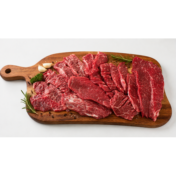 ☆가성비 최고 한우 구이 세트☆ [한우연구소] 한우 1++ 베이직 모듬 구이 세트 (600g)